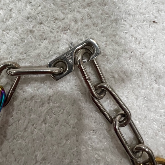 REDUCED Louis Vuitton Virgil Abloh Signature Chain Necklace - Picture 5 of 13